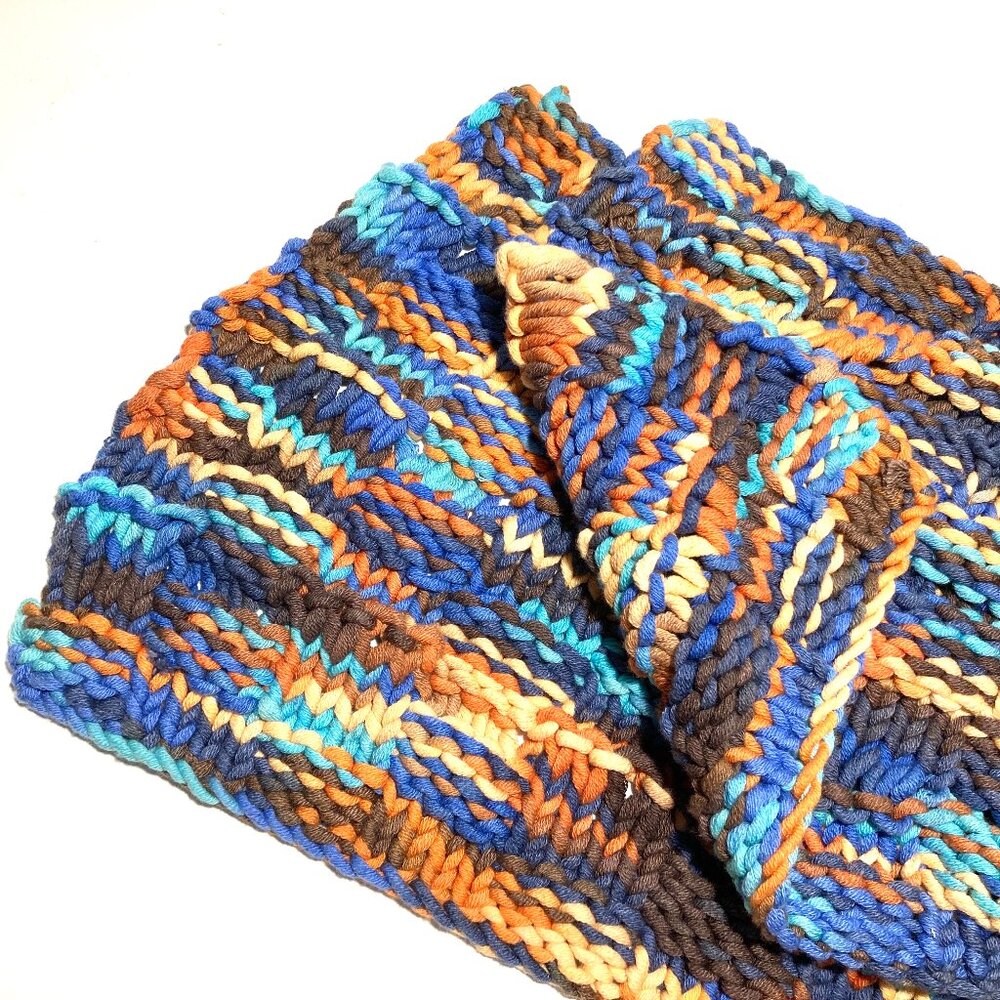 Artisan-made Multi-color Scarf